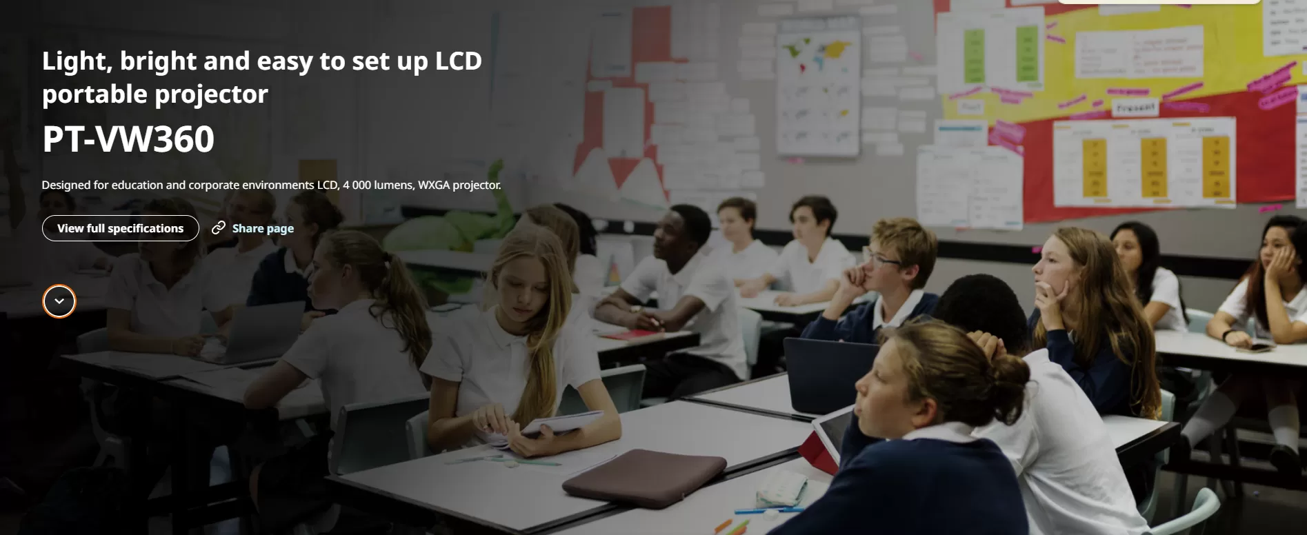 Máy chiếu Panasonic PT-VW360